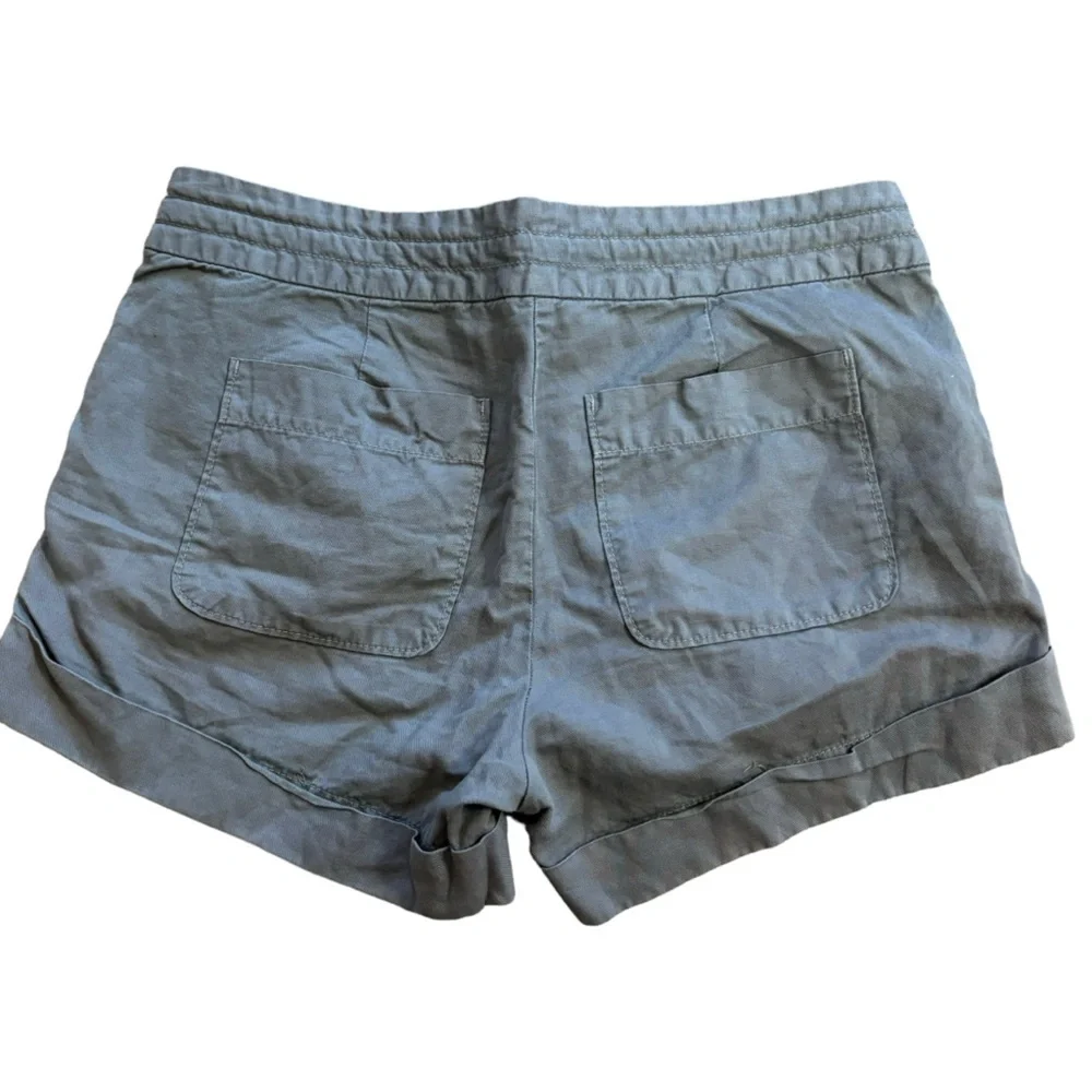 J. Crew Lenin Cotton Brown Shorts Women’s Size 4 Preppy Beach Casual Simmer